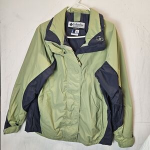 Columbia Women's Green and Black Jacket